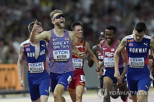 남자 1,500ｍ 챔피언 커