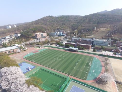 김천고등학교 전경