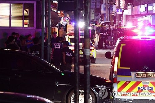 경찰, 서울 은평구 흉기소지범 제압…흉기 7개 압수