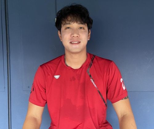 27일 잠실 두산전을 앞두고 연합뉴스와 인터뷰한 SSG 서진용