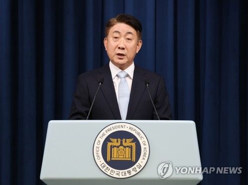 인사말하는 이동관 방송통신위원장 후보자