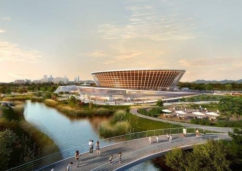 신축 예정인 KCC 홈구장