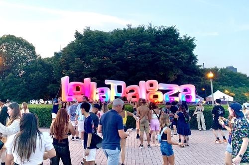 2023 시카고 롤라팔루자 공연장 입구 