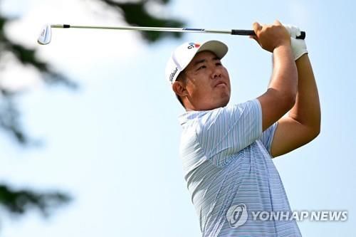 안병훈의 아이언 샷.