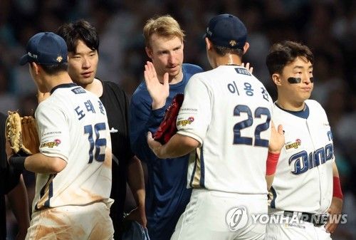 NC 선발 페디와 마무리 이용찬