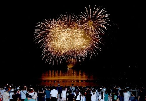 보령머드축제 폐막식 불꽃 판타지