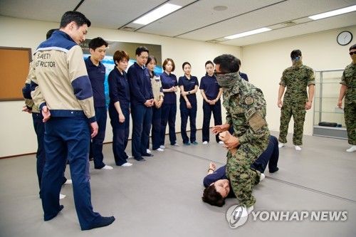 아시아나, 캐빈승무원 보안 훈련 전면 강화