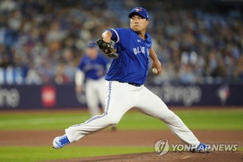 류현진, 클리블랜드전 4이닝 노히트