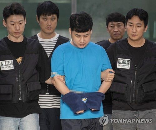 '신림 흉기난동' 조선, 구속 송치