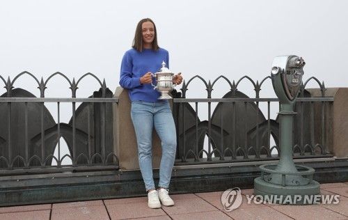 2022년 US오픈 여자 단식 우승 시비옹테크