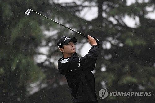 박성현의 포틀랜드 클래식 1라운드 경기 모습