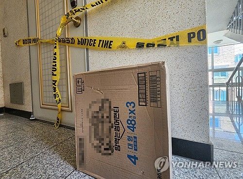 기저귀 상자만 덩그러니