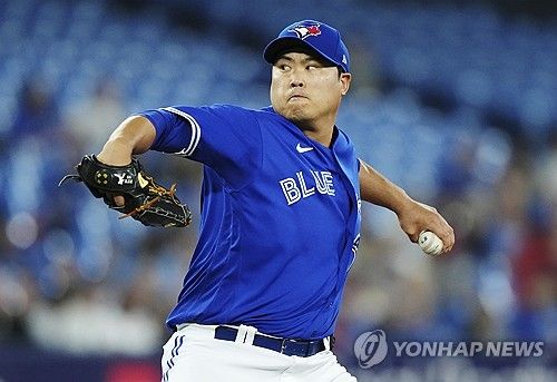 텍사스 강타선을 상대로 역투하는 류현진 