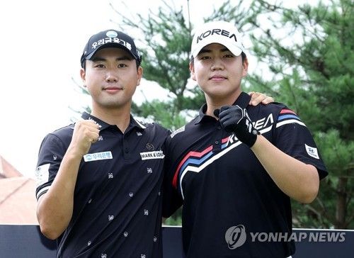 조우영(왼쪽)과 장유빈.