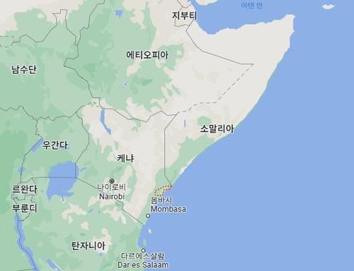 소말리아 접경 마을 케냐 라무 카운티