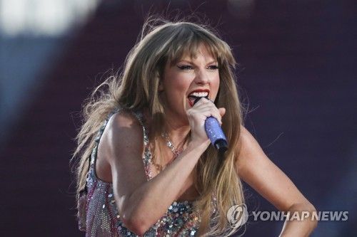 테일러 스위트프 공연 모습(올해 7월 28일)