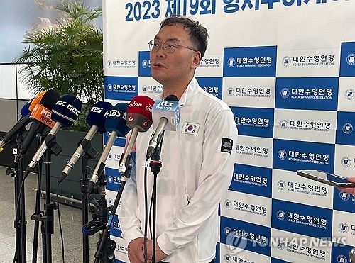 항저우 아시안게임 이정훈 수영 총감독