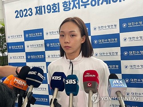 항저우 아시안게임 경영 대표팀 주장 김서영