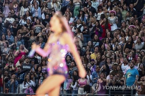 지난 5월 23일 뉴저지에서 열린 테일러 스위프트 공연