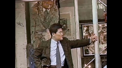 다큐멘터리 영화 '킴스 비디오' 속 한 장면