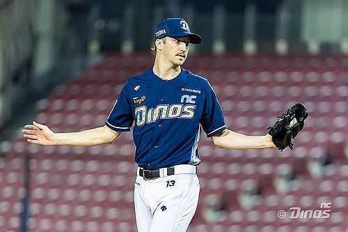 NC 페디, 개인 한 경기 최다 12탈삼진