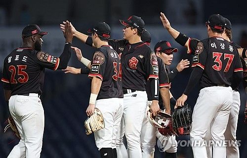 2위 kt, 3위 NC 상대로 6대 2 승리