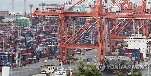 수출금액지수 11개월째 하락