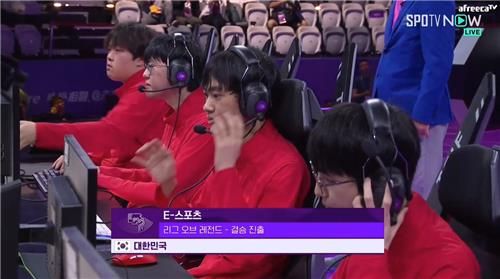 4강전서 탈락 확정된 중국 LoL 국가대표팀