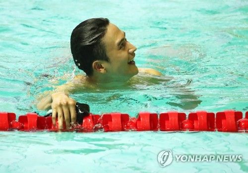 평영 50ｍ 강자 백인철