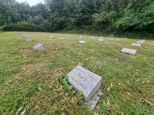 '무명인'이라고 적힌 북한군 묘비