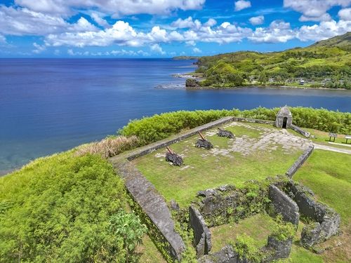 하늘에서 본 솔레다드 요새 [사진/성연재 기자]