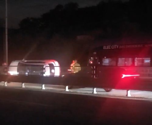 아산시 도고면 차량 2대 추돌사고