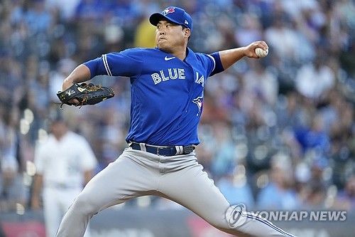 쿠어스필드에서 역투한 류현진