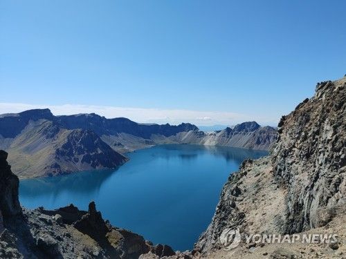 백두산 천지 (북파)
