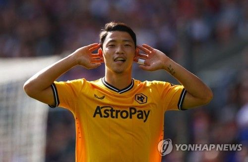리그 2호골 터뜨린 울버햄프턴 황희찬