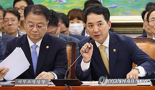 답변하는 박민식 장관