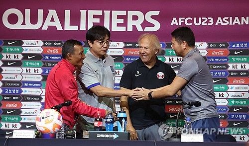 AFC 아시안컵 예선 4개국 기자회견