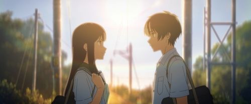 애니메이션 '여름을 향한 터널, 이별의 출구' 속 한 장면