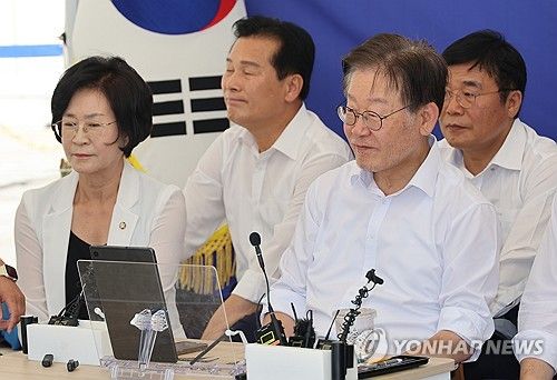 이재명 대표, 단식 8일째