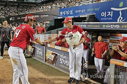 최정, KBO리그 개인 통산 득점 신기록