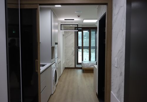 모듈러형 간부숙소 내부