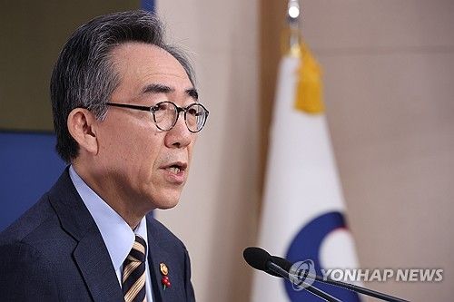 외교 현안에 대해 발언하는 조태열 외교부 장관