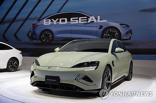 중국 비야디(比亞迪·BYD)의 전기차 'SEAL'[EPA 연합뉴스 자료사진. 재판매 및 DB 금지]
