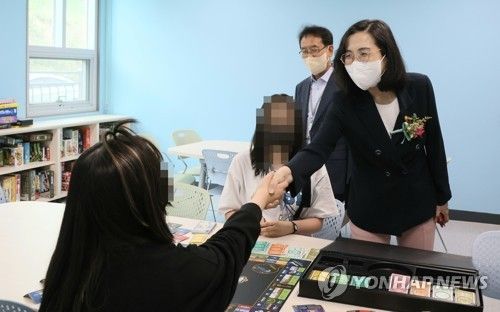 국립대구청소년디딤센터 방문한 김현숙 장관