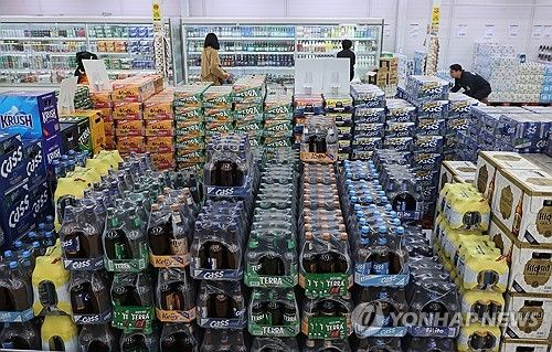 맥주·소주 물가 다시 '꿈틀'