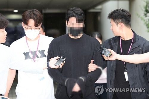 영장실질심사 마친 '압구정 롤스로이스' 약물운전 혐의 신모씨