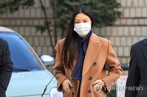 법원 도착한 조민