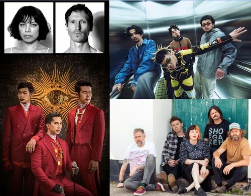 노워(왼쪽 위), 슬롯머신(왼쪽 아래), 킹 누(오른쪽 위), 슬로다이브(오른쪽 아래)