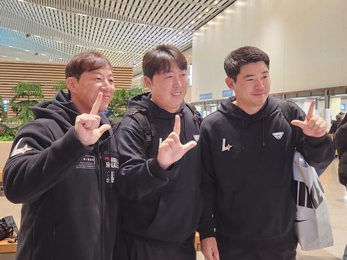 배영수 코치와 베테랑 투수, 고효준, 노경은