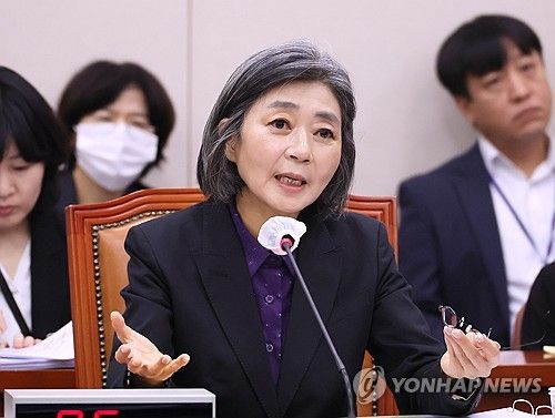 답변하는 김행 여성가족부 장관 후보자